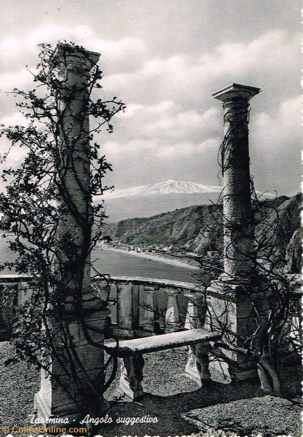 Italie-Taormina-Un coin ravissant cartes postales italie taormina un coin ravissant