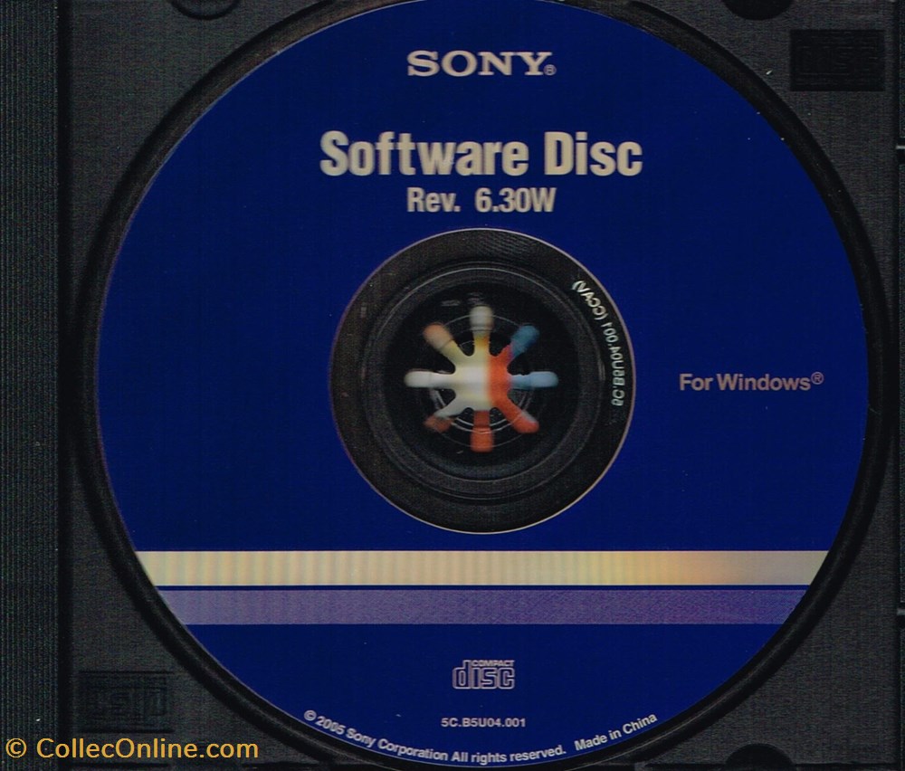 Sony Software Disc R 5.30W informatique logiciels sony software disc r 5 30w
