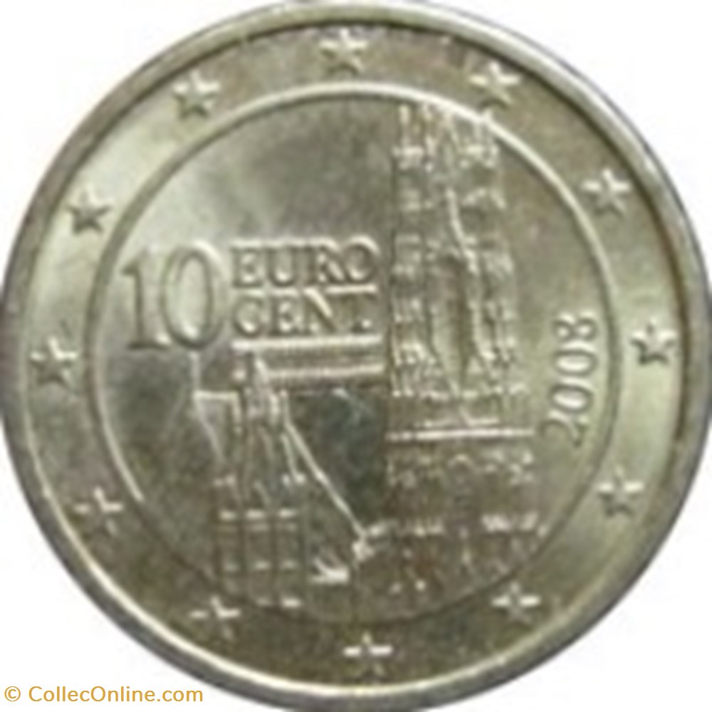 10 Cent Euro-Autriche 2017 monnaies 10 cent euro autriche 2017