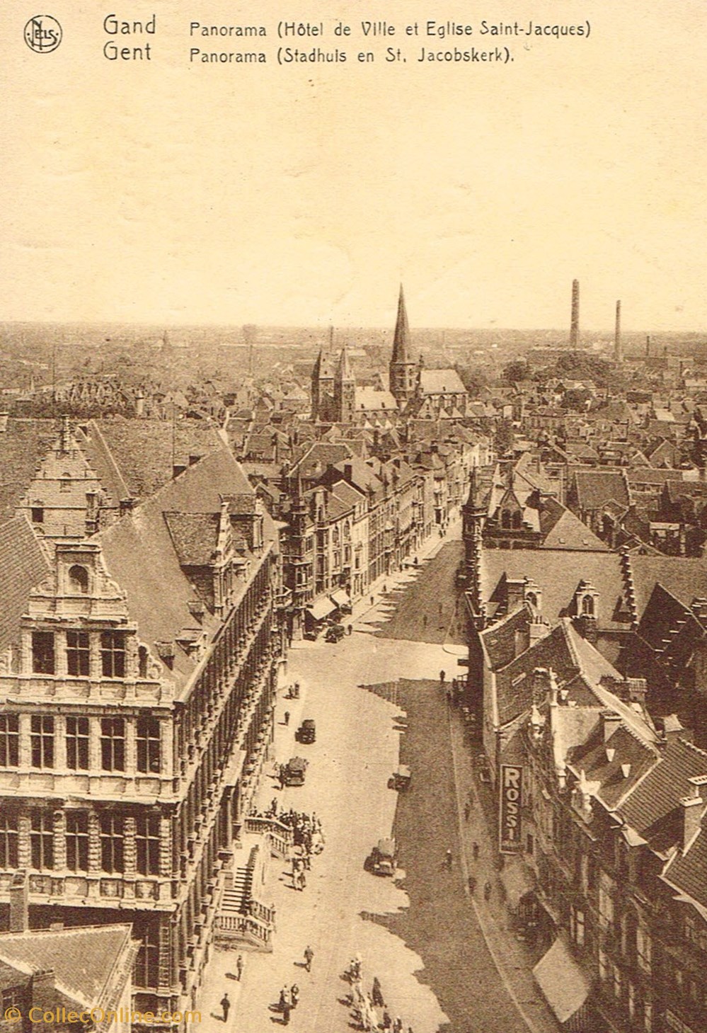cartes postales belgique gand
