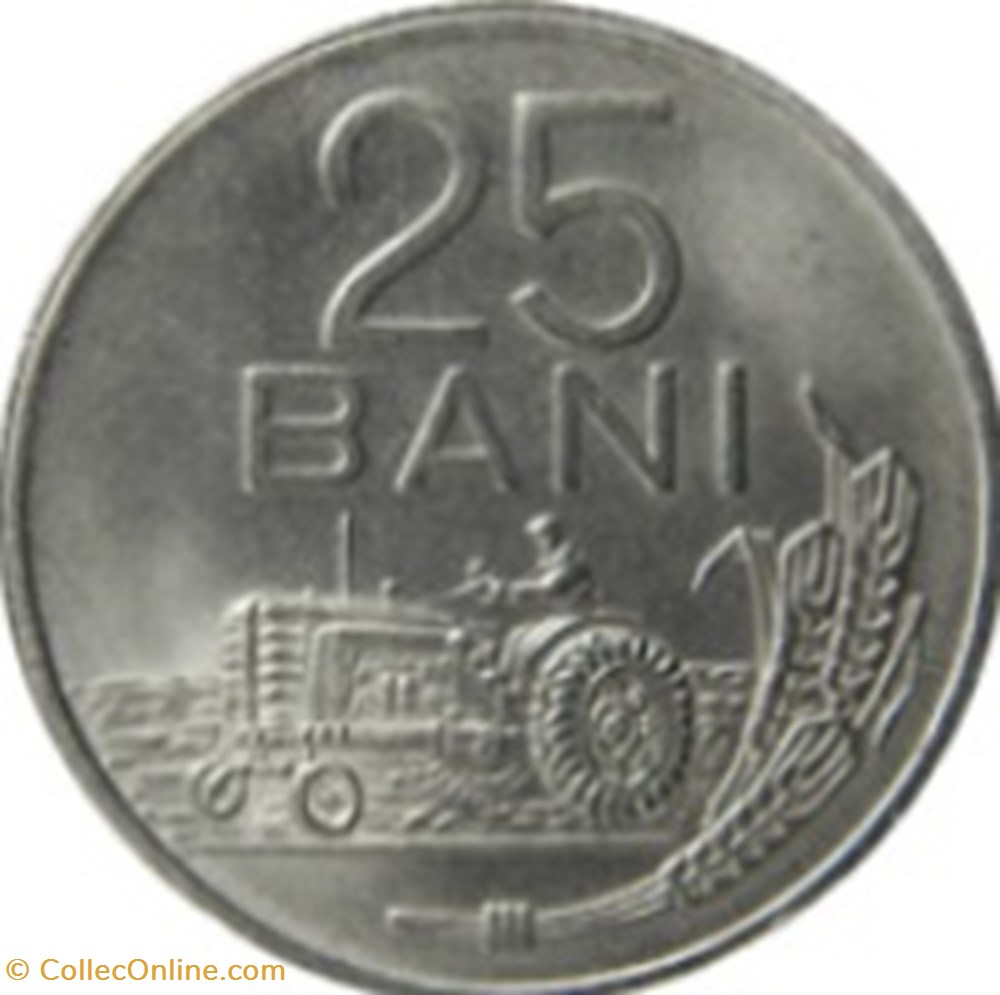 25 bani République populaire Roumanie 1960 monnaies monde 25 bani republique populaire roumanie 1960
