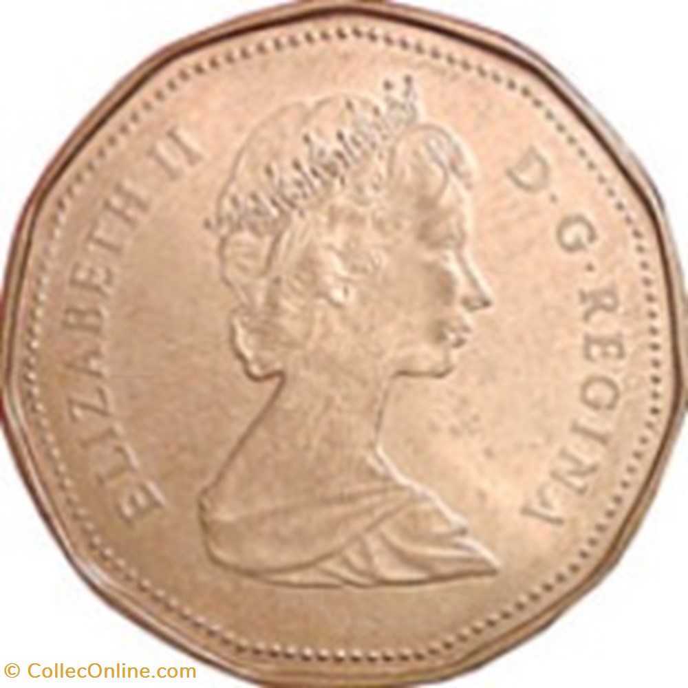 One Dollar Canada Elizabeth II 1987 monnaies monde one dollar canada elizabeth ii 1987