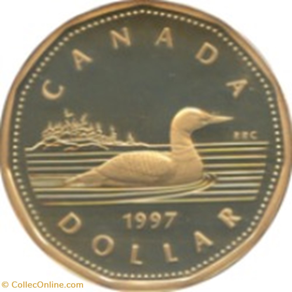 monnaies monde 1 dollar elisabeth ii 1993 canada