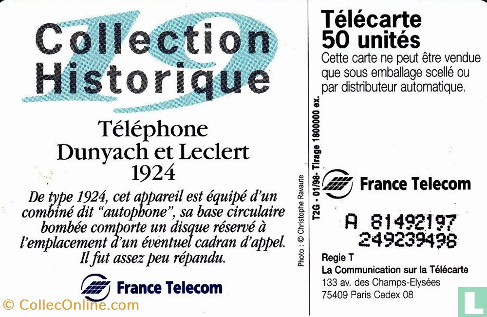divers telecartes cartes telephoniques france telephone dunyach et leclert solaique 03 1990
