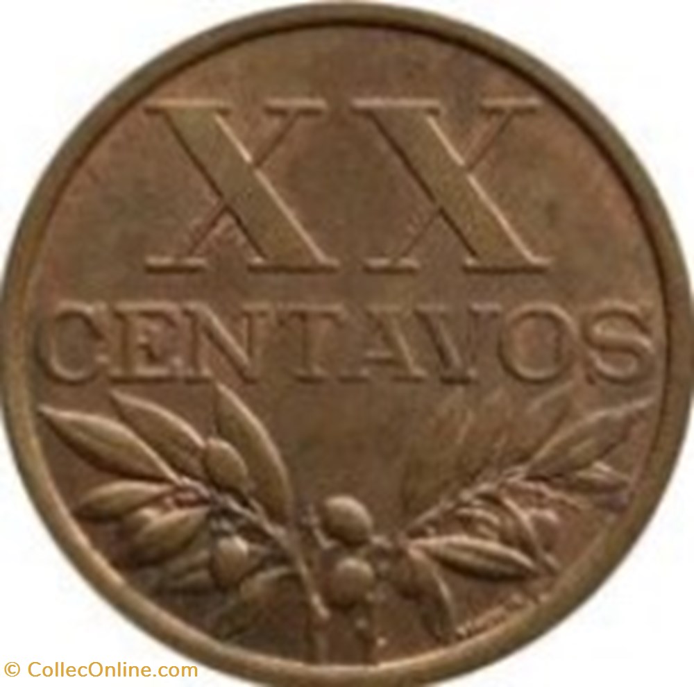 20 centavos 1959 Portugal monnaies monde 20 centavos 1959 portugal
