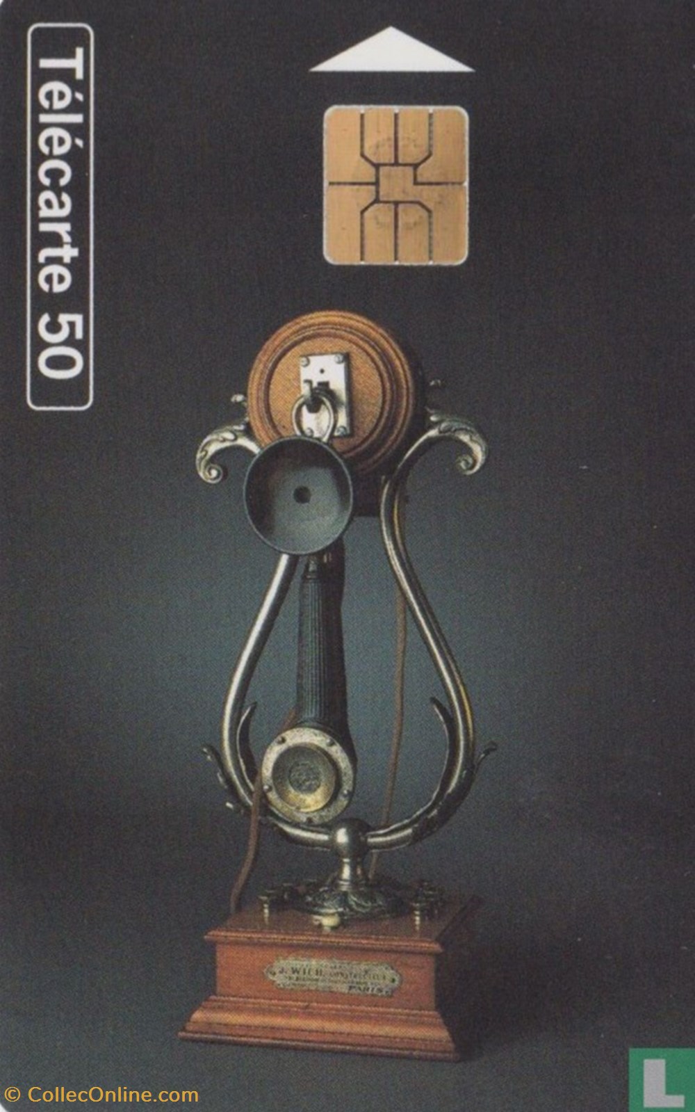 divers telecartes cartes telephoniques france telephone deckert solaique 03 1990