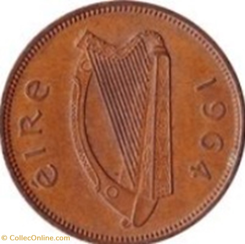 ½ pingin Eire 1942 monnaies monde irlande pingin eire 1942