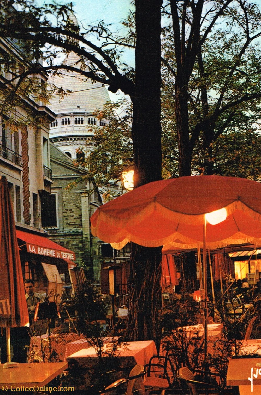 cartes postales france paris place du tertre