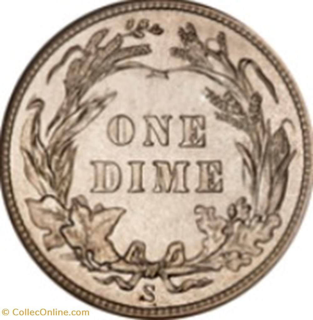 10 cents "Barber Dime" United States 1902 monnaies monde etats unis 10 cents barber dime united states 1902