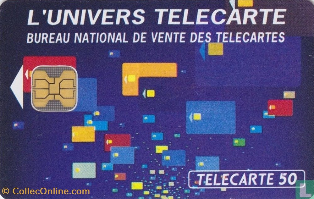 divers telephoniques france bureau national de vente des telecartes oberthur 01 1992