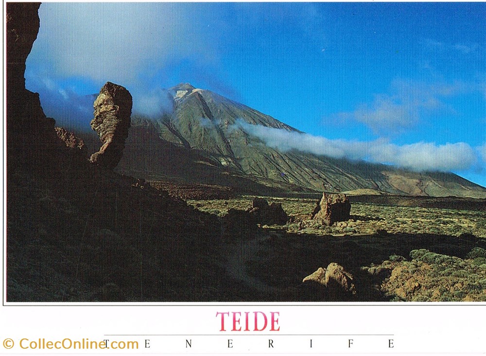 Espagne-Tenerife-Teide cartes postales espagne tenerife teide