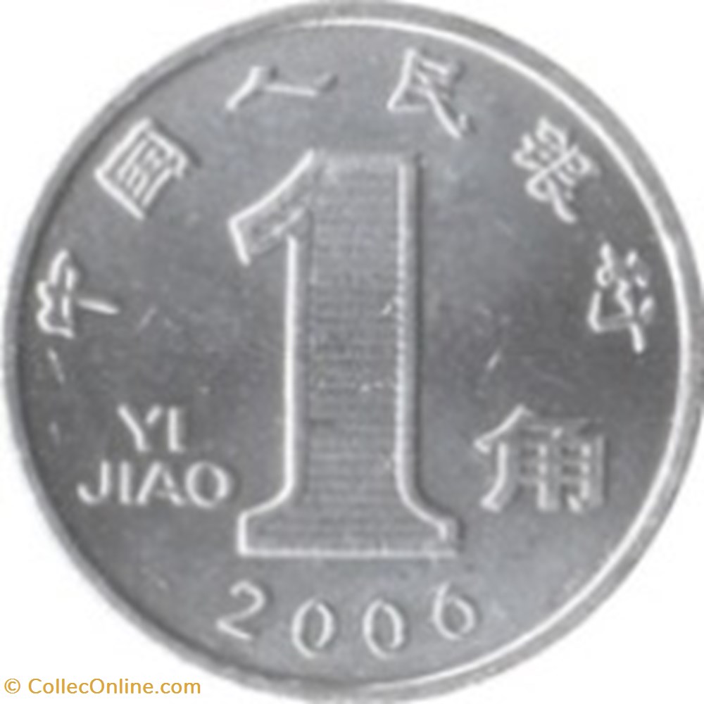 1 jiao Chine 2007 monnaies monde 1 jiao chine 2007
