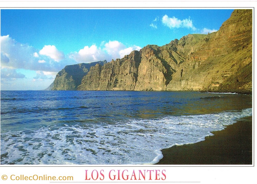 Espagne-Tenerife-Los Gigantes cartes postales espagne tenerife los gigantes