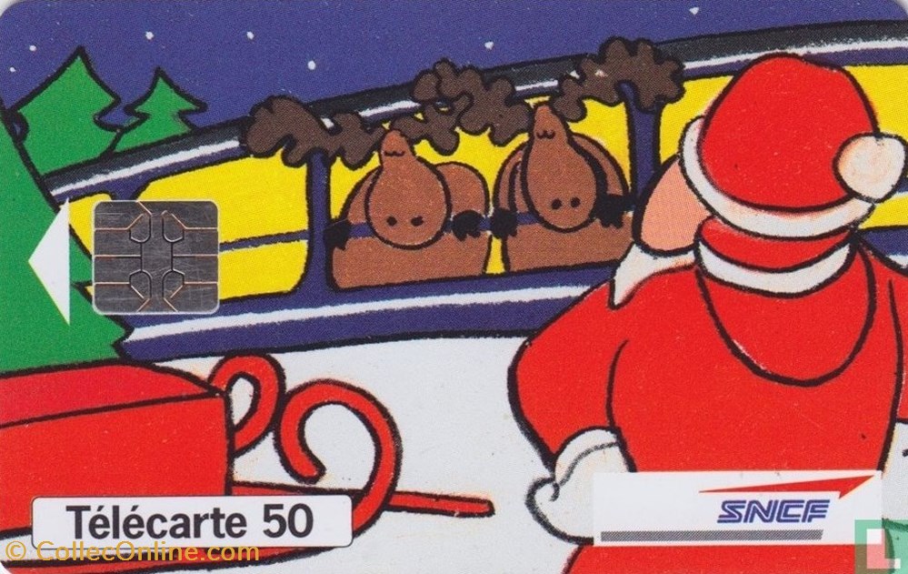 France- SNCF voeux 1995- Solaic 06 (1993) divers telecartes cartes telephoniques france sncf voeux 1995 solaic 06 1993