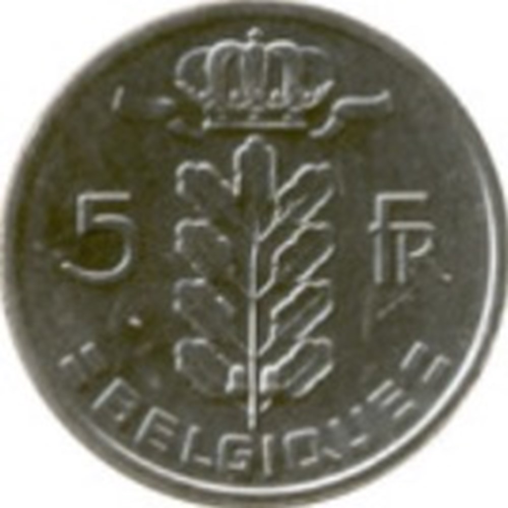 5 Francs Belgique 1974 monnaies monde 5 francs belgique 1974