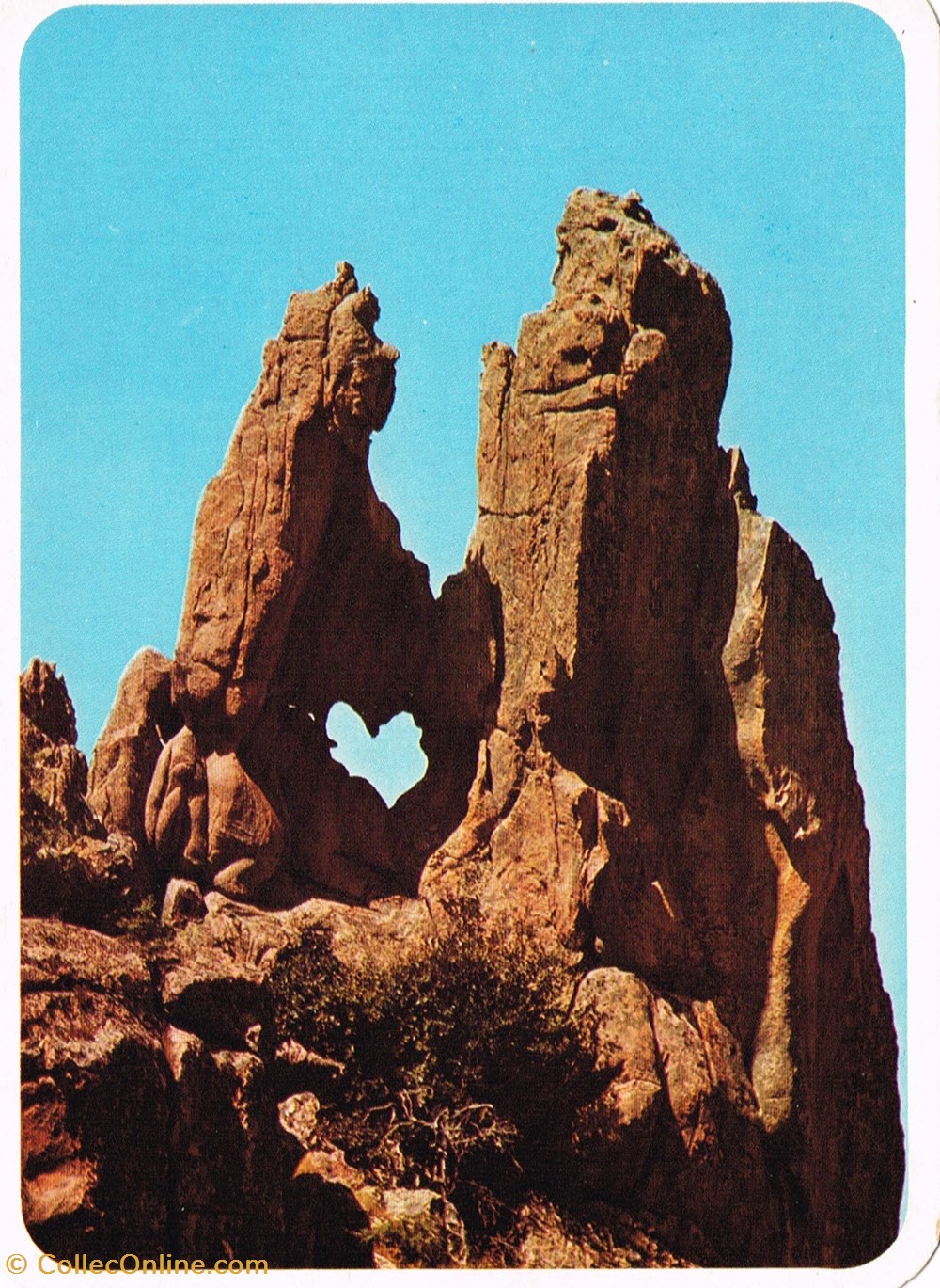 cartes postales france corse calanques de piana