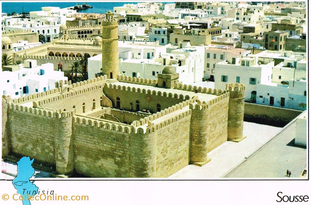 cartes postales tunisie sousse le ribat