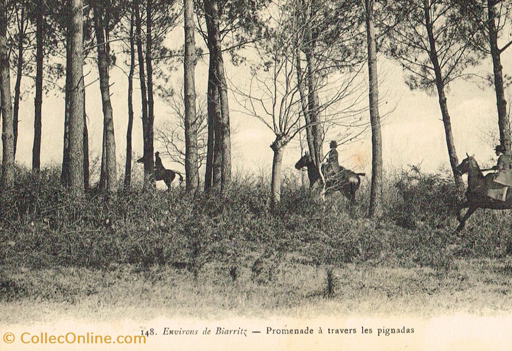 cartes postales france biarritz