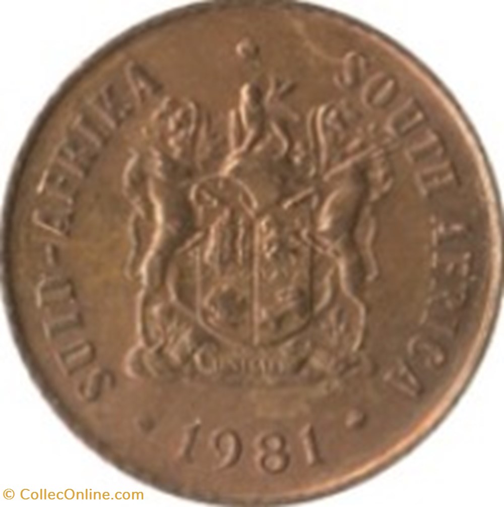 1 cent Afrique du Sud 1988 monnaies monde 1 cent afrique du sud 1988