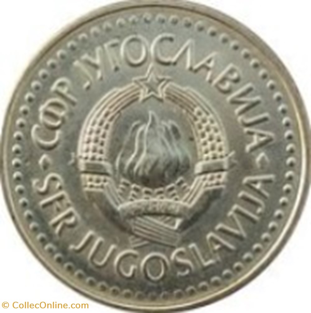 5 Dinar Yougoslavie 1985 monnaies monde 5 dinar yougoslavie 1985