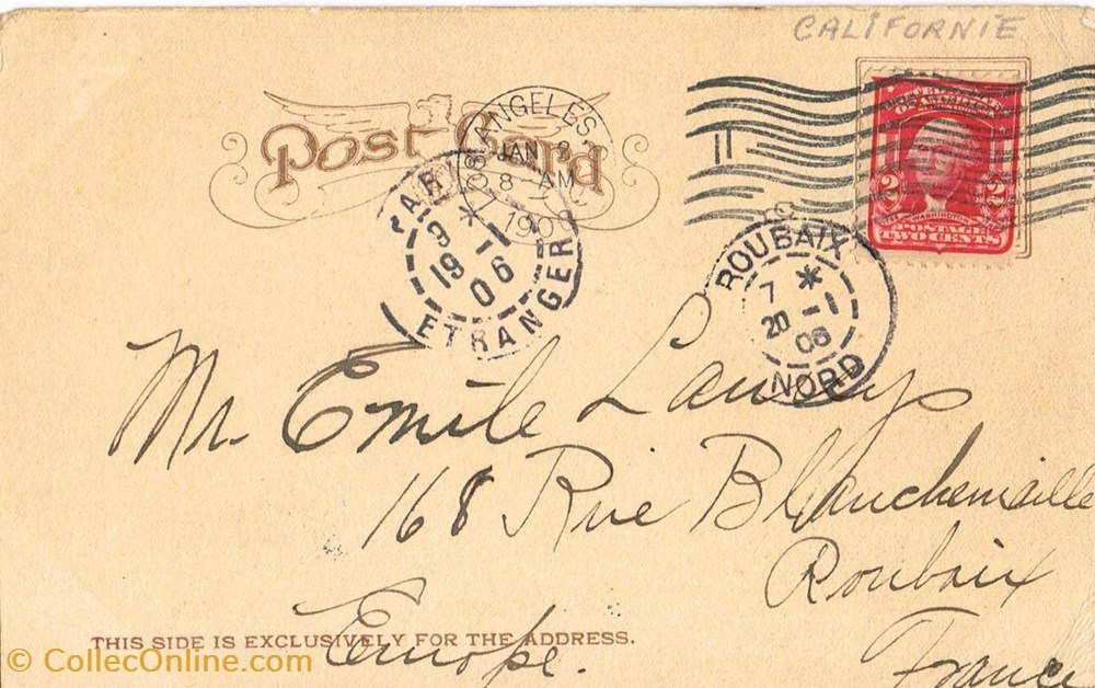 cartes postales etats unis los angeles california hospital