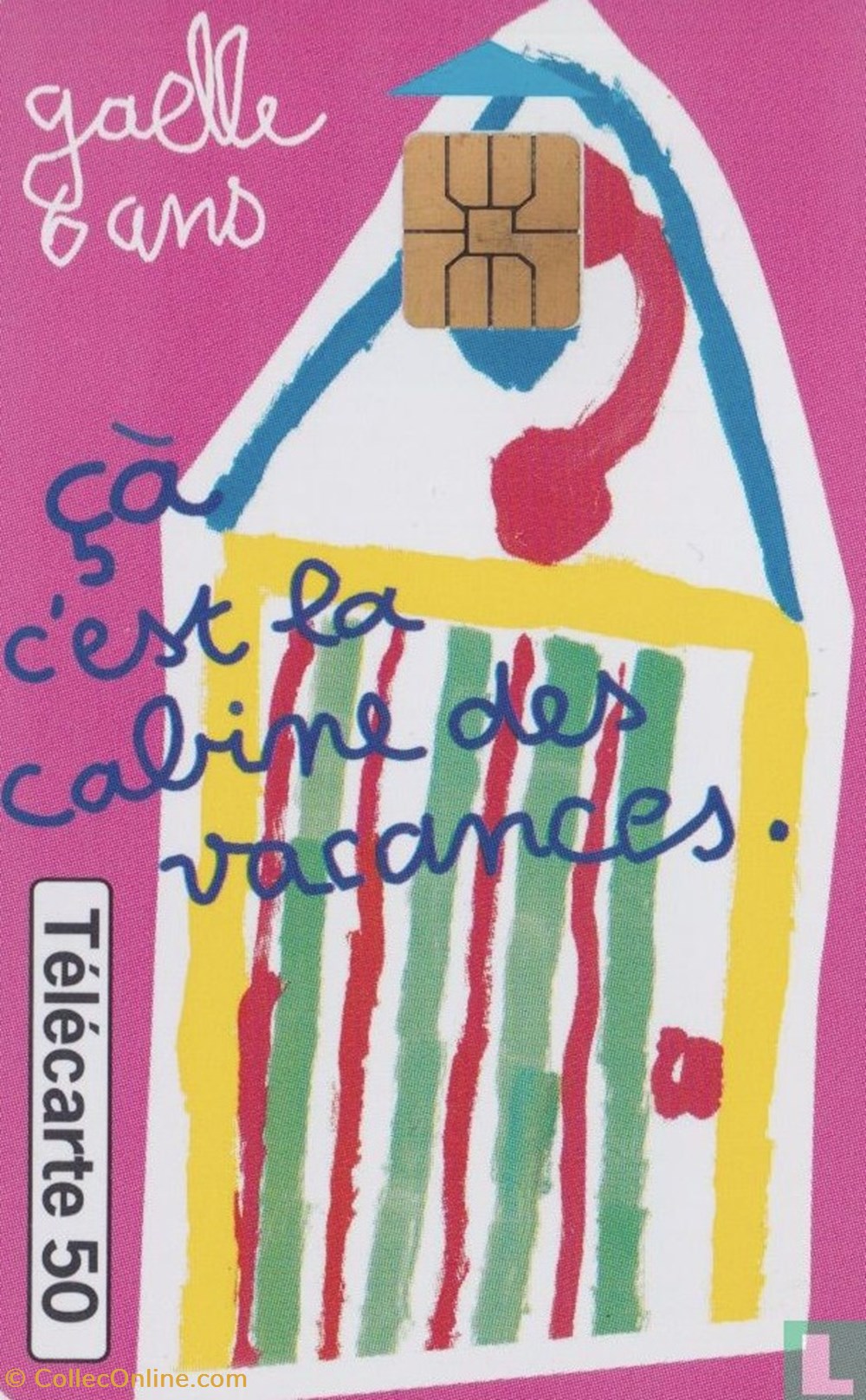 France- Gaelle- Solaïque 03 (1990) divers telecartes cartes telephoniques france gaelle solaique 03 1990