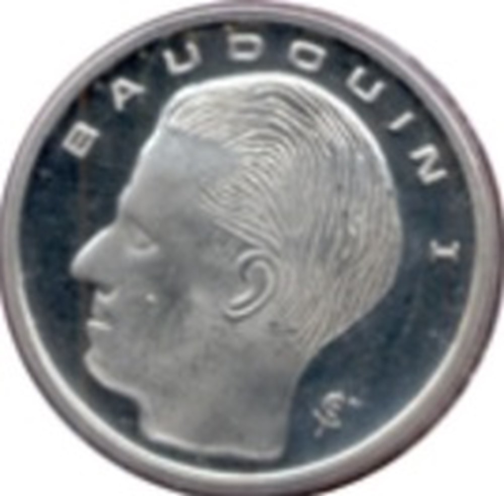 1 Franc Belgique 1990 monnaies monde 1 franc belgique 1990
