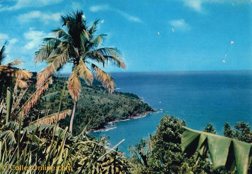 France-Guadeloupe-La côte aux vents cartes postales france guadeloupe la cote aux vents