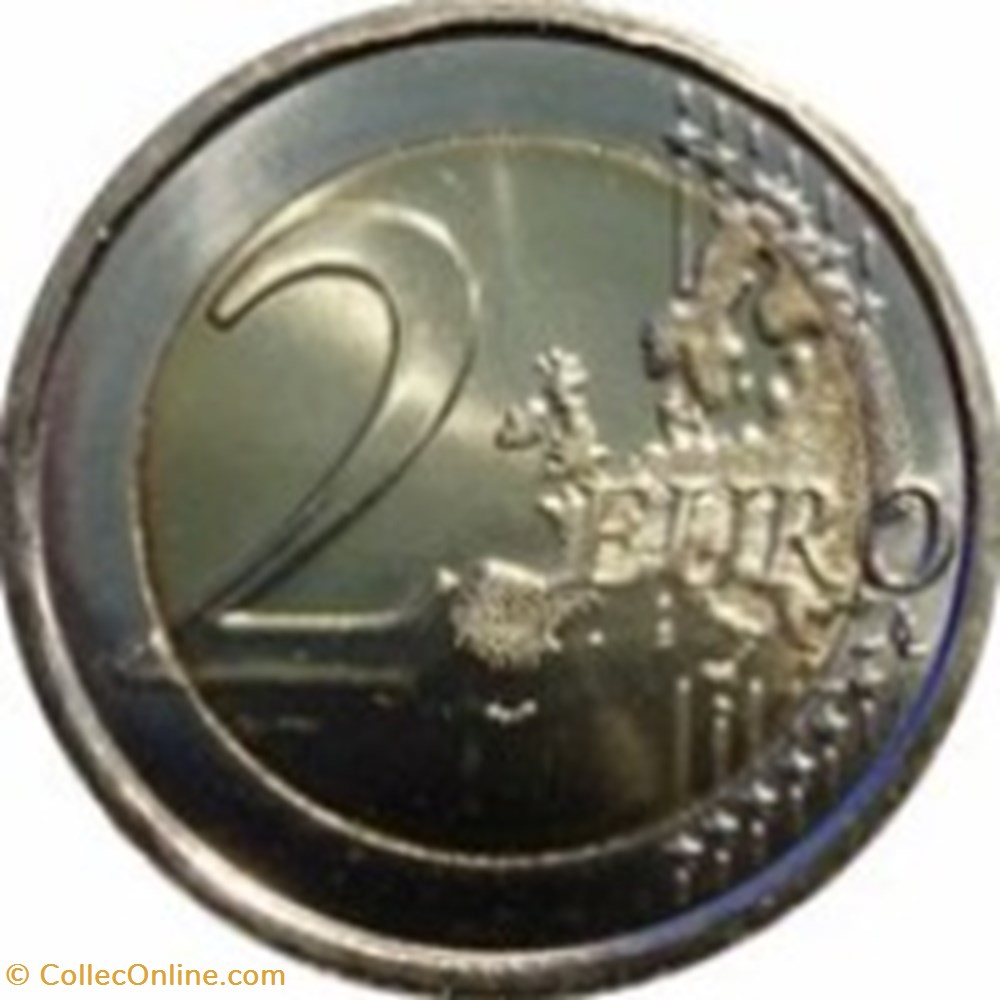 2 euros Ruban rose non colorée-France 2017 monnaies 2 euros ruban rose non coloree france 2017