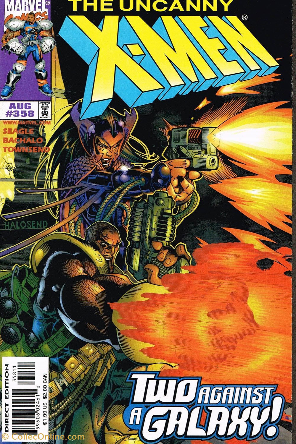 The Uncany X-MEN VO 1998-N°358 livres bd revues comics the uncany x men vo 1998 n 358