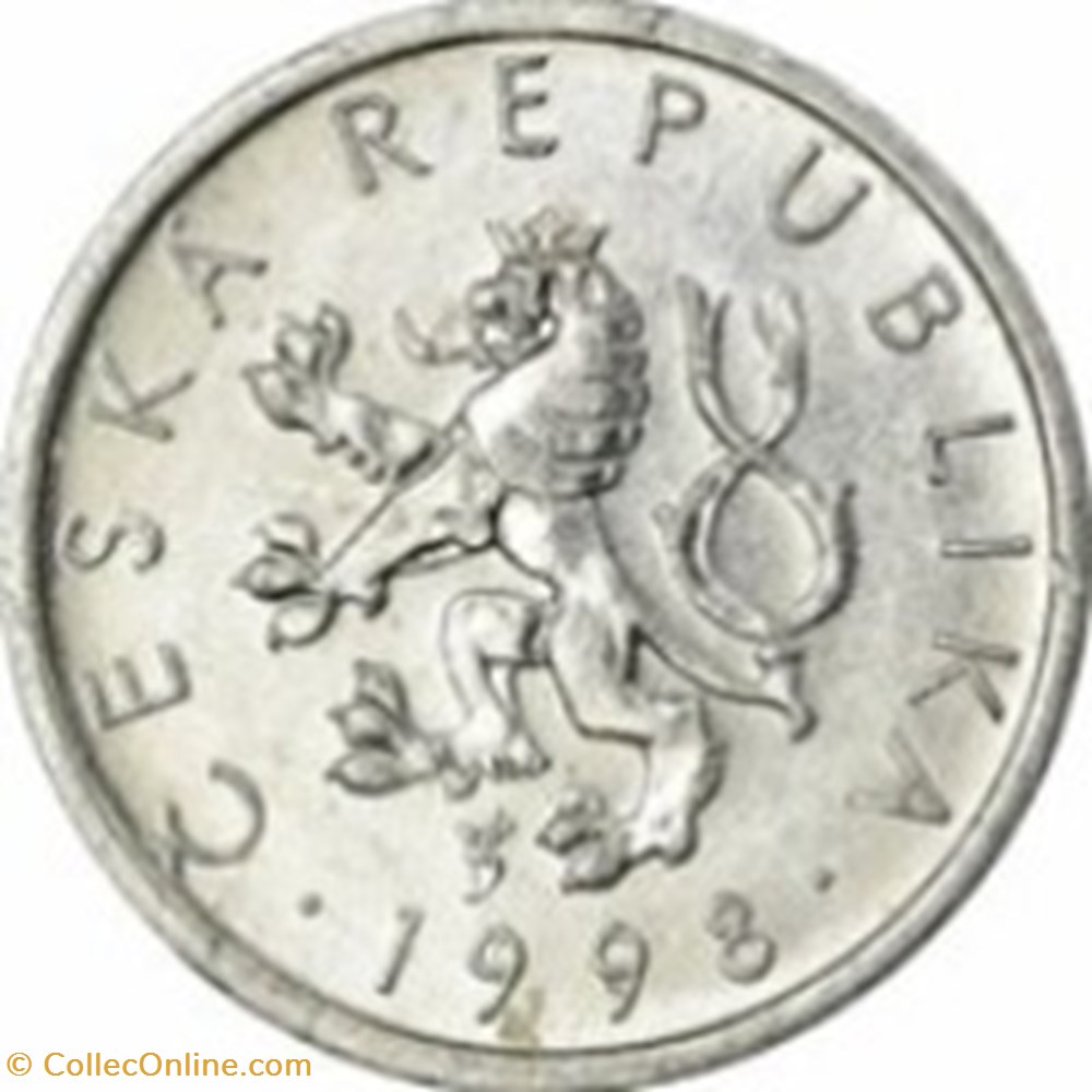 10 haléřů Tchécoslovaquie 1993 monnaies monde 10 haleru tchecoslovaquie 1993