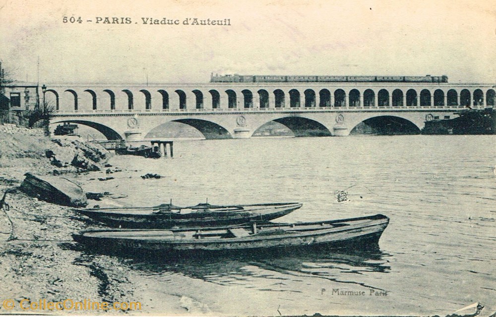 France-Paris-Viaduc d'Auteuil cartes postales france paris viaduc auteuil