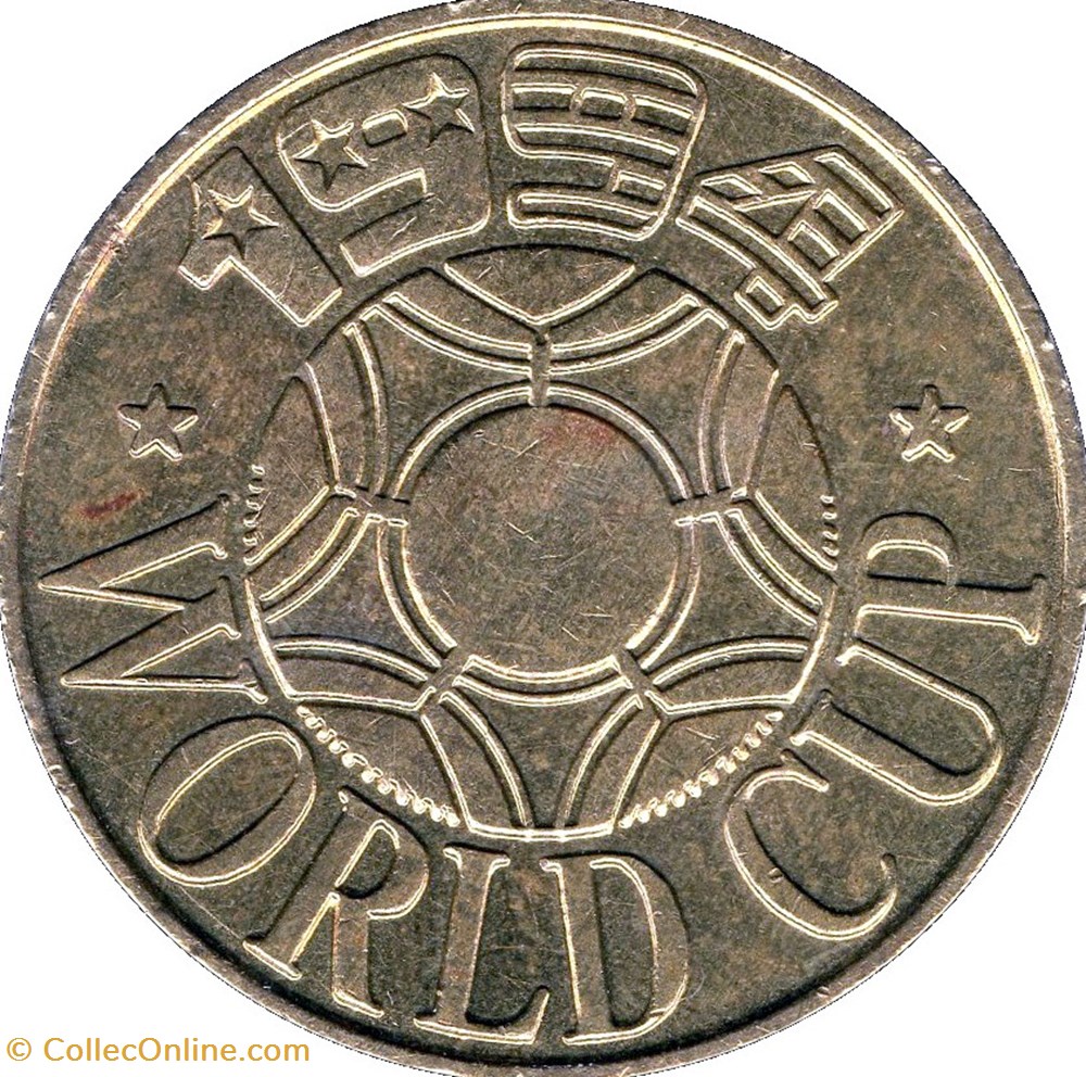 Etats Unis - Coupe du Monde 1994: Pays-Bas monnaies paranumismatique jetons poids etats unis coupe du monde 1994 pays bas