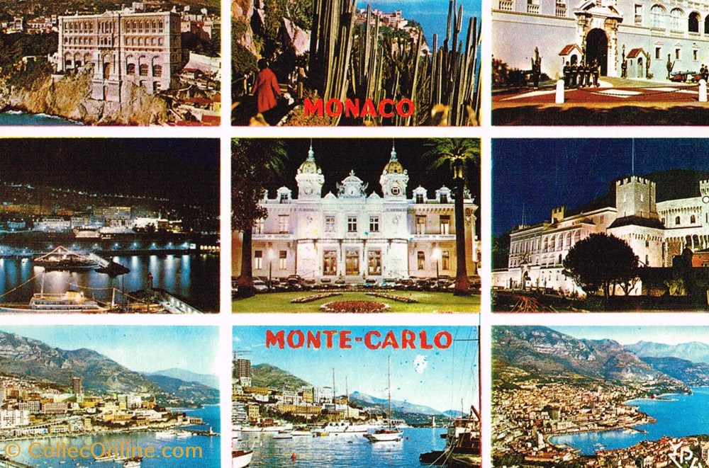 France-Monaco cartes postales france monaco