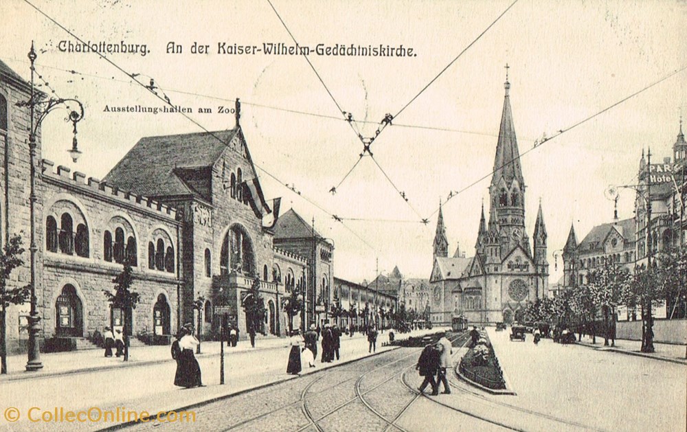 cartes postales allemagne charlottenburg