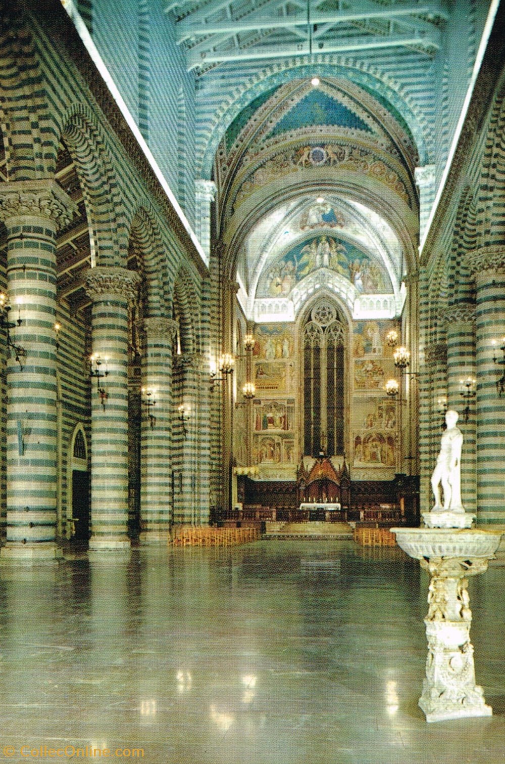 cartes postales italie orvieto cathedrale