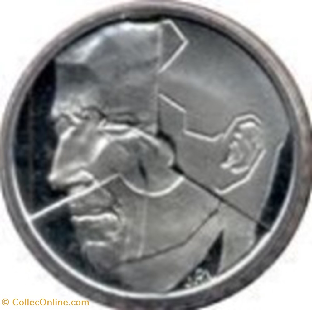 monnaies monde 50 francs neerlandais belgique 1990