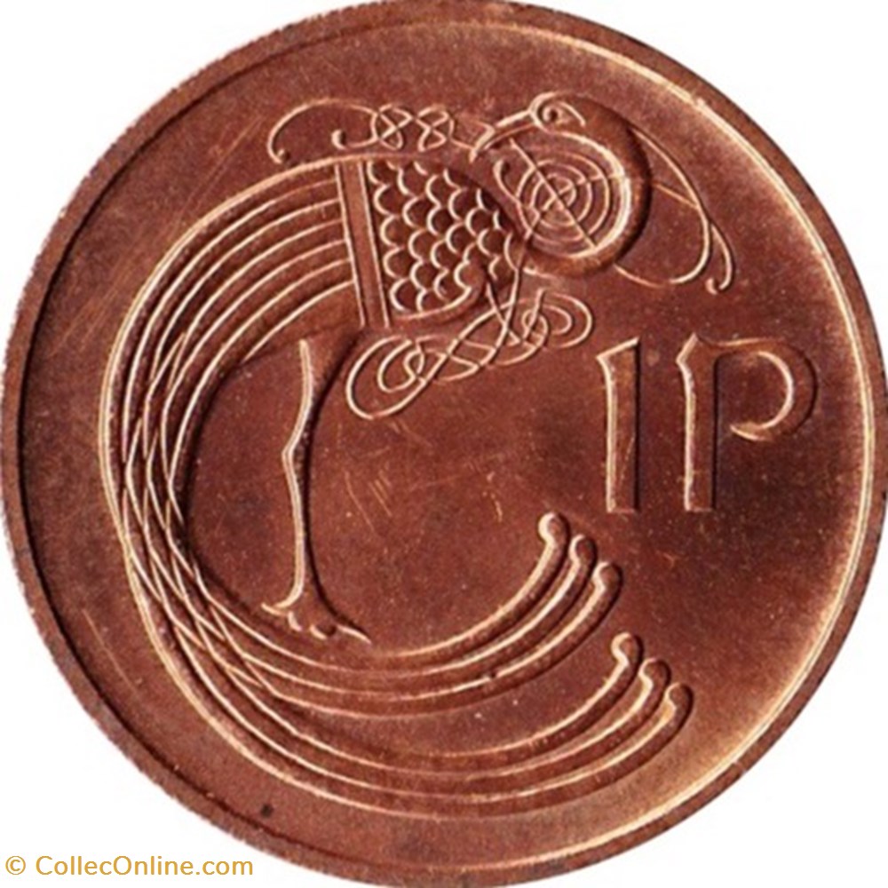 1 Penny Eire 1982 monnaies monde irlande 1 penny eire 1982