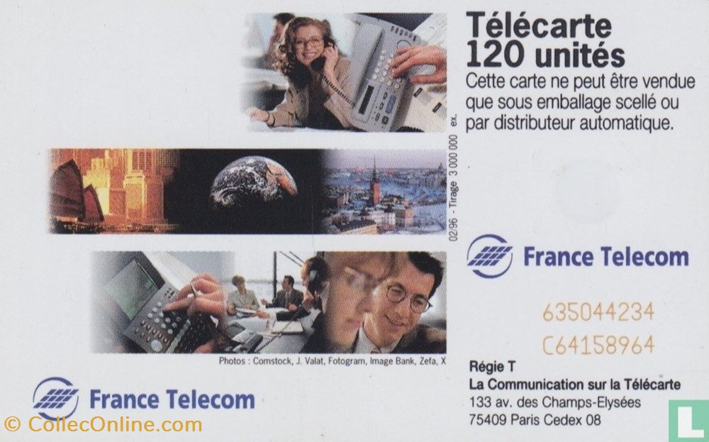 France- France Télécom et le monde est plus proche- Schlumberger 07.1 (1992) divers telecartes cartes telephoniques france france telecom et le monde est plus proche schlumberger 07 1 1992