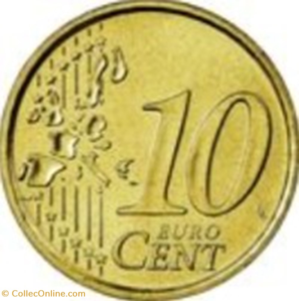 10 Cent Euro-Italie 2010 monnaies 10 cent euro italie 2010