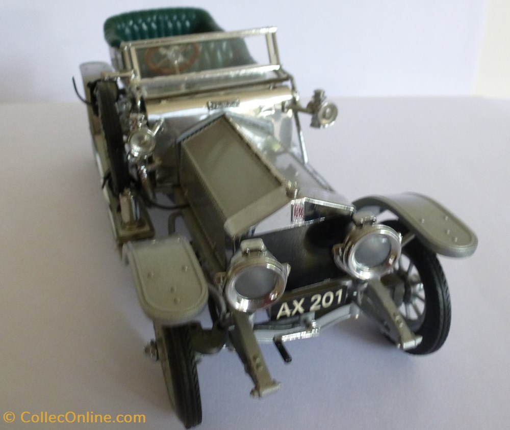 Franklin Mint-Rolls-Royce Silver Ghost 1907 2 modeles reduits voitures franklin mint rolls royce silver ghost 1907