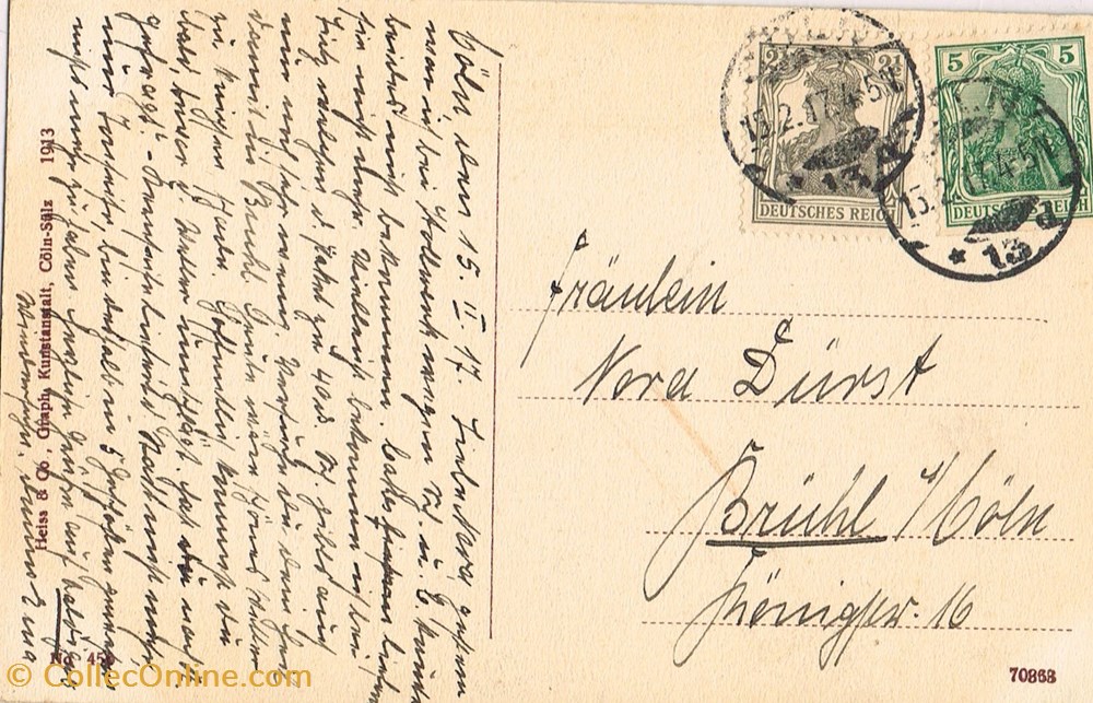 cartes postales allemagne coln