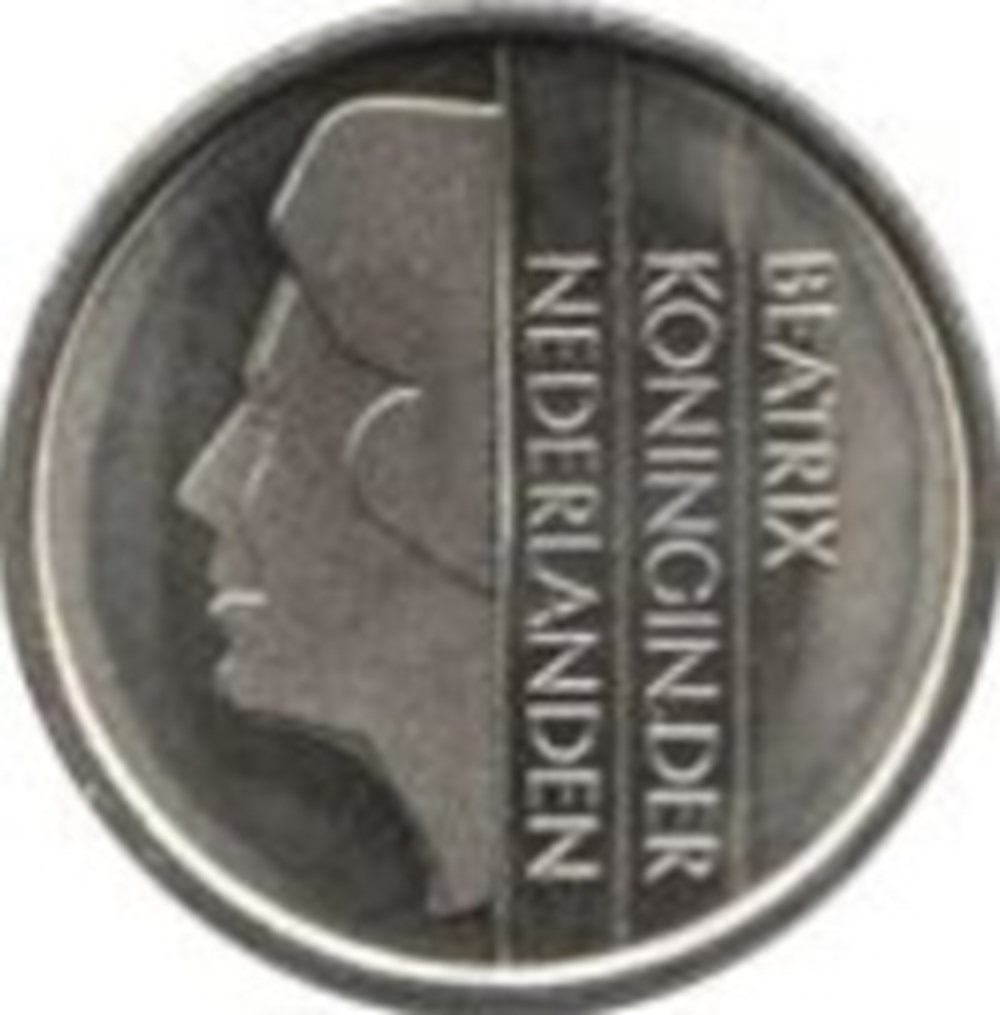 monnaies monde 25 cent pays bas 1989