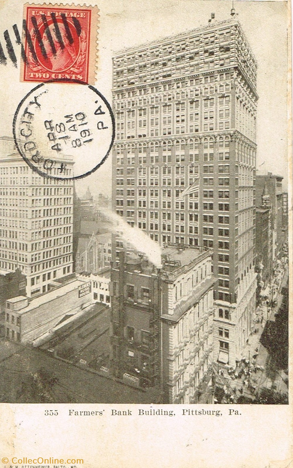 Etats Unis-Pittsburg-Framer's Bank cartes postales etats unis pittsburg framer s bank