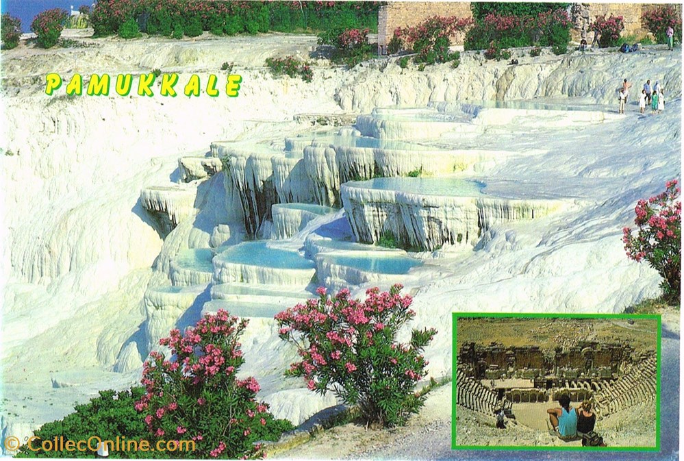 Turquie-Pamukkale cartes postales turquie pamukkale