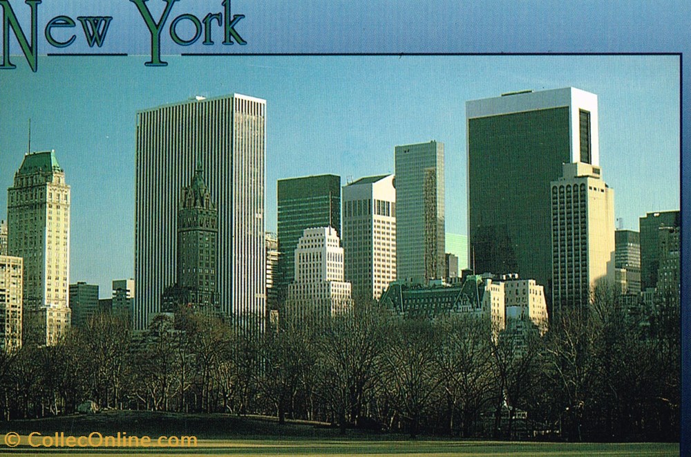 cartes postales etats unis new york central park