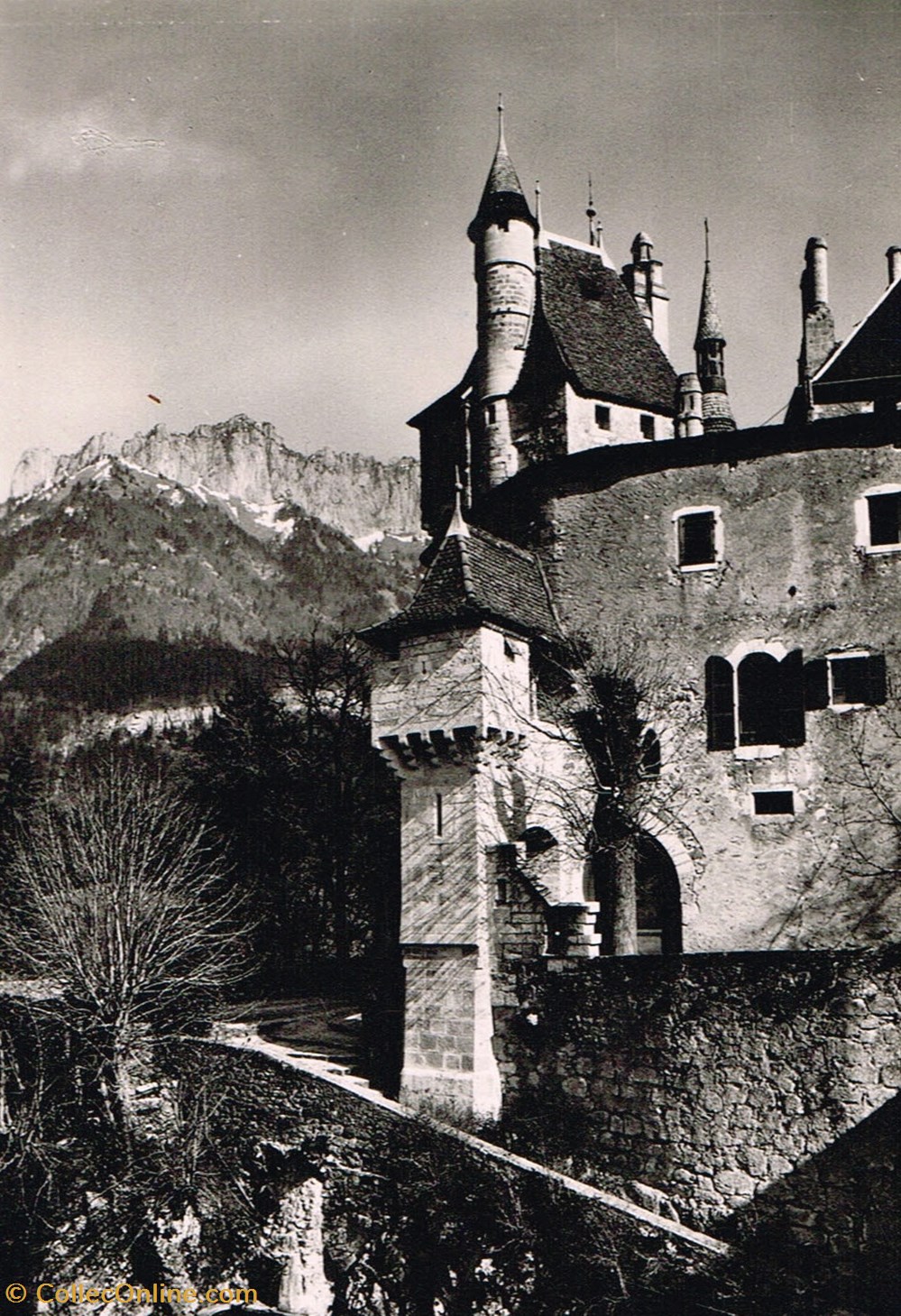 cartes postales france haute savoie menthon chateau de saint bernard