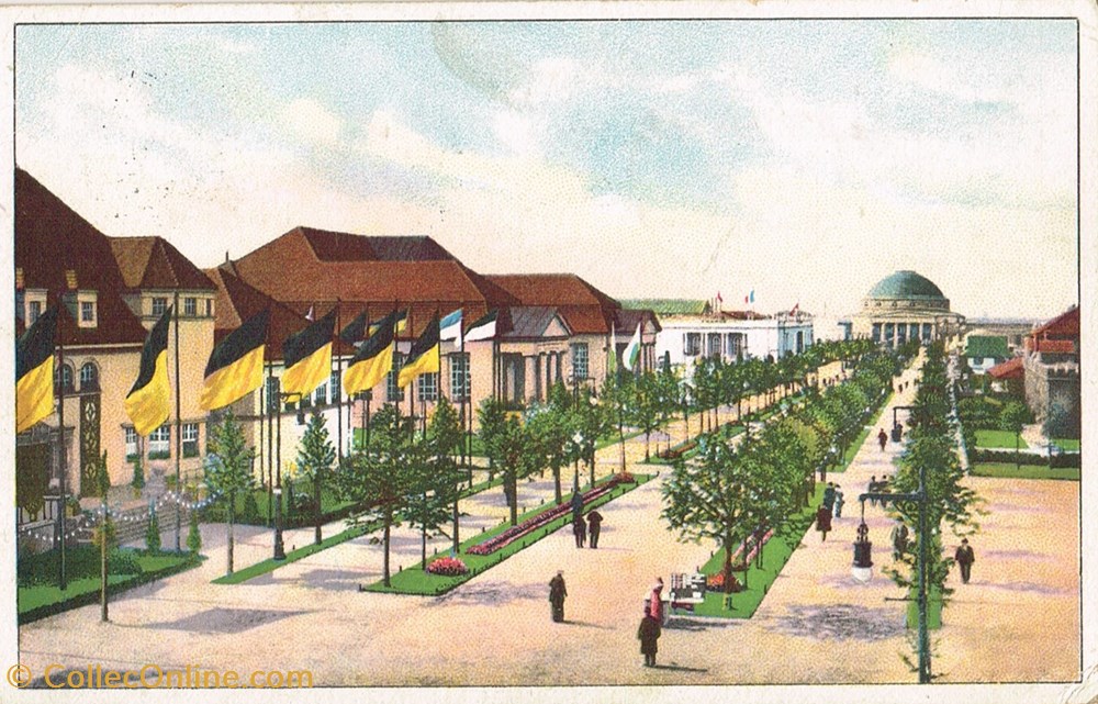 cartes postales allemagne leipzig