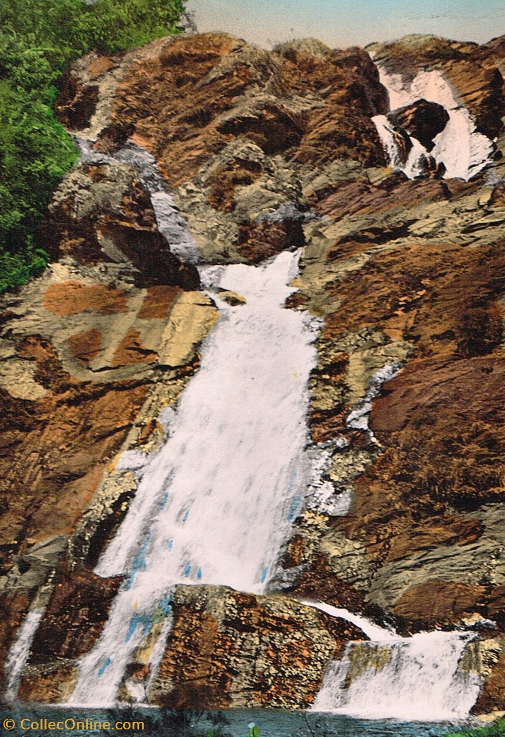 cartes postales france nouvelle caledonie la cascade