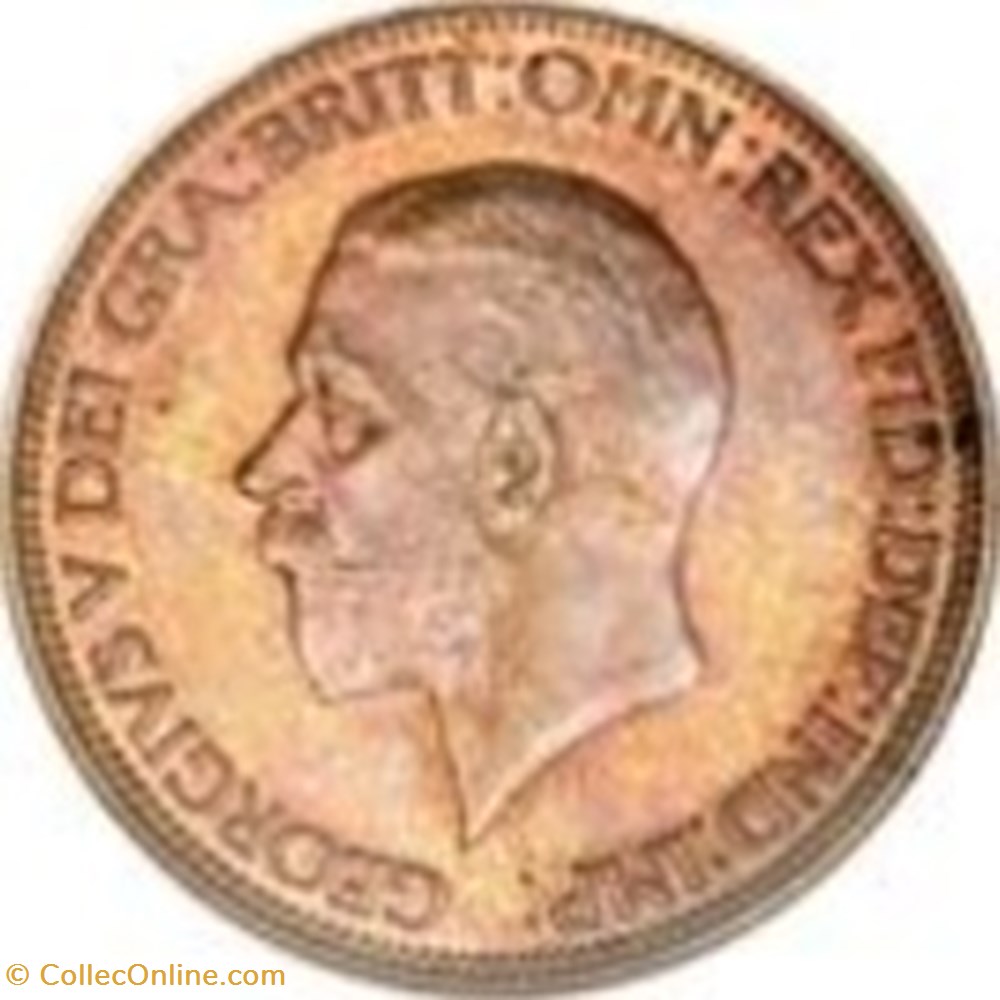 ½ penny George V 2e effigie, petite tête Angleterre 1928 monnaies monde royaume uni penny george v 2e effigie petite tete angleterre 1928